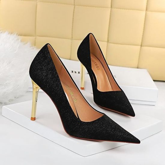 Escarpins à Talons Fins 19cm Avec Plateforme - Pointure 34 à 50 - Style élégant Imprimé Floral