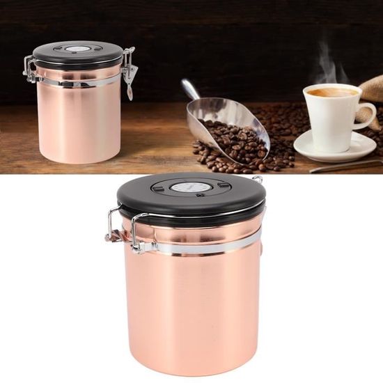 Boîte à Café Airscape En Acier Inoxydable, Petite Taille, Neuve, Modèle AS2704