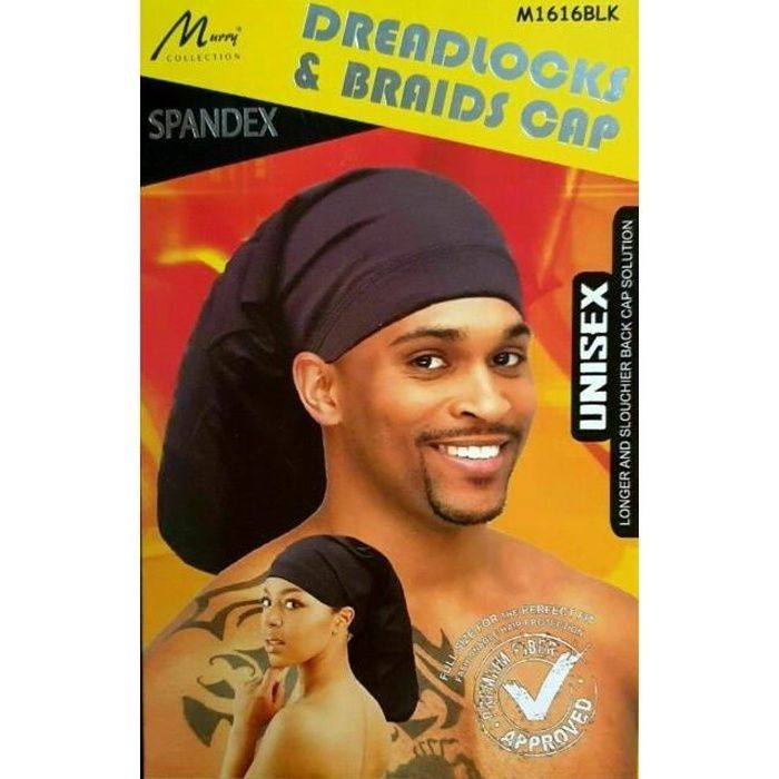 Bonnet Pour Dreadlocks Braids Bonnet (M1616BLK) Murry’s
