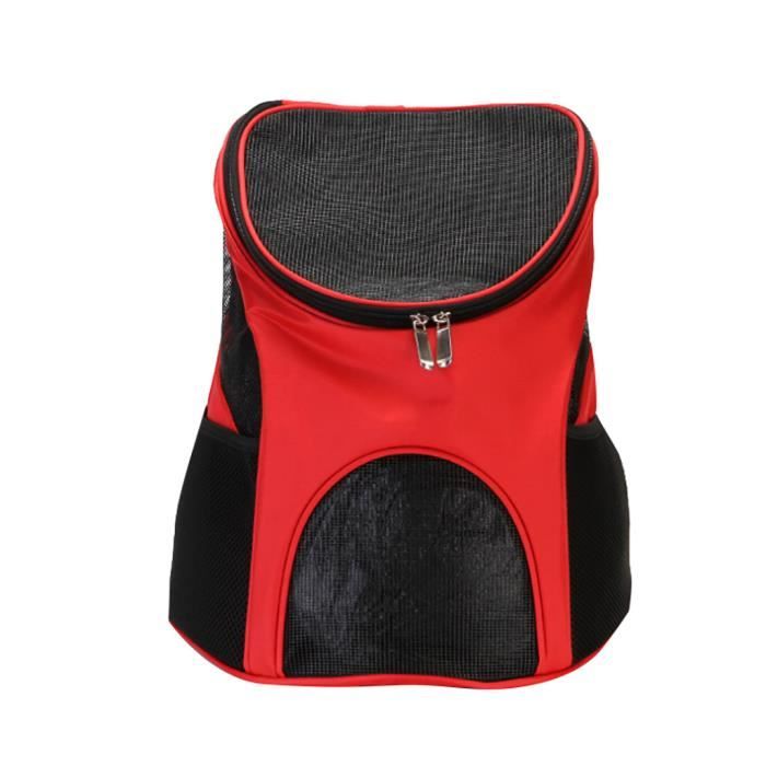SAC A DOS Sac à dos pour chien Sac de transport pour animaux de compagnie avec sac à dos pour chat en maille Couleurs multiples