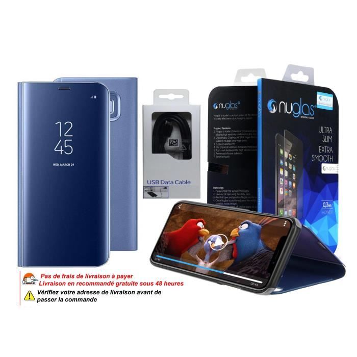 Pack d'accessoires Samsung Galaxy S10 Plus - Bleu