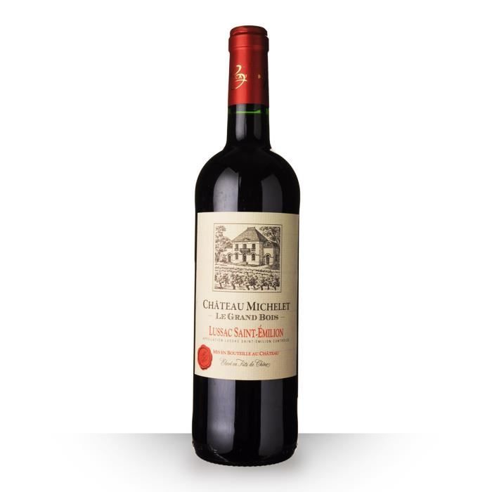 Château Michelet le Grand Bois Lussac-Saint-Emilion Rouge 2016 - 75cl
