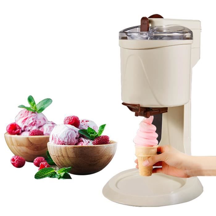 1L Machine à crème glacée avec Suggestions de recettes, Machine à sorbet Yaourtière Pour la maison