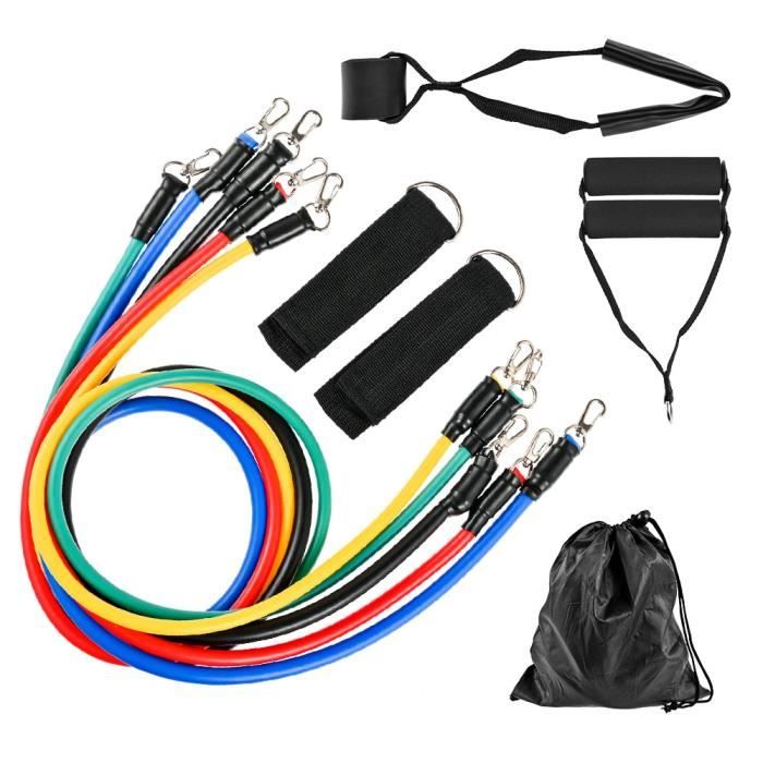 Accessoires Fitness - Musculation,Zacro 11 pièces bandes de résistance ensemble Crossfit entraînement exercice Yoga - Type Gstyle b