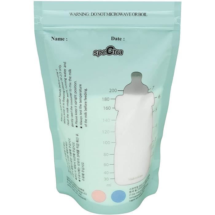 Pots de conservation du lait Spectra Pre-Sterilised Disposable Breast Milk Storage Bags (30 pcs) 495820