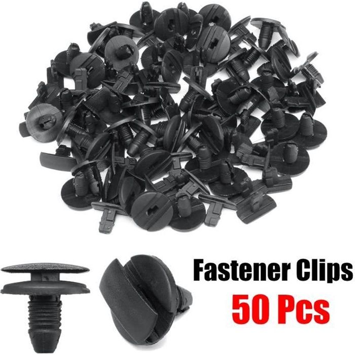 50pcs Clips Intérieurs Attache de Fixation de Pare-chocs Garde-boue Pour Citroen Peugeot