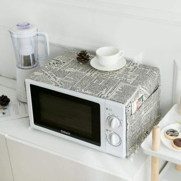 MICRO-ONDES Gouen Four À Micro-Ondes Accessoires Couvercle Capot Housse De Poussière D'huile avec Sac De Rangement356