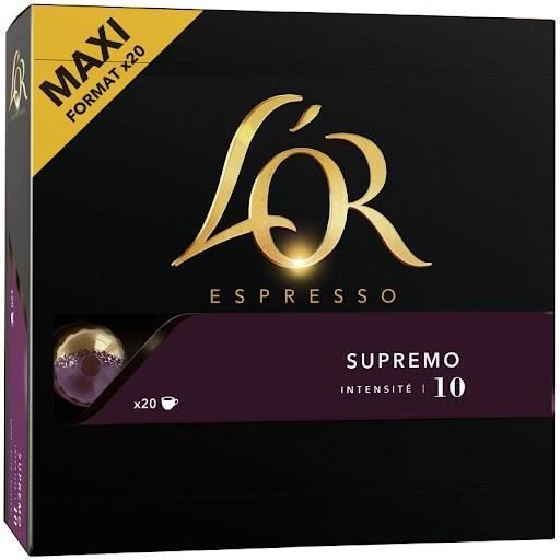 L'OR ESPRESSO Café Supremo - 20 capsules - 104g