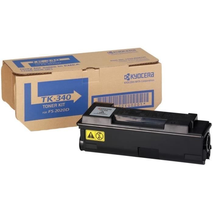 AUCUNE Toners Toner Kyocera TK-340 d'origine. Noir, 12 000 pages ISO 19752, compatible imprimantes ECOSYS FS-2020D, FS-2020DN 469