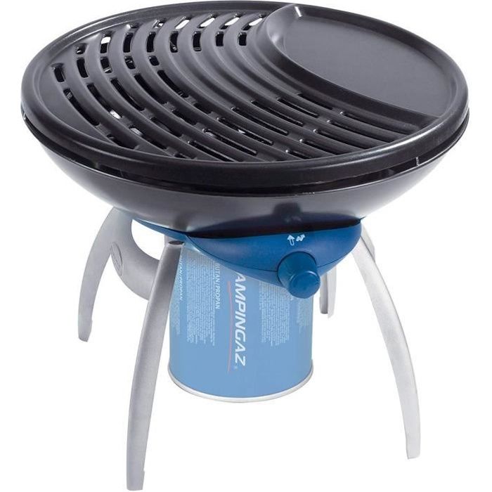 Campingaz Réchaud à Gaz Party Grill, Réchaud Camping 1.350 W, Barbecue Portable, Petit Barbecue Grille, Plaque Cuisson Gaz, pour Car