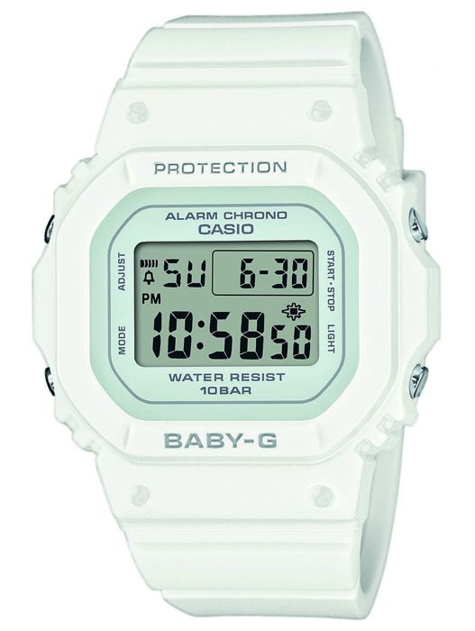 Montre - CASIO - Baby-G - Blanche résine