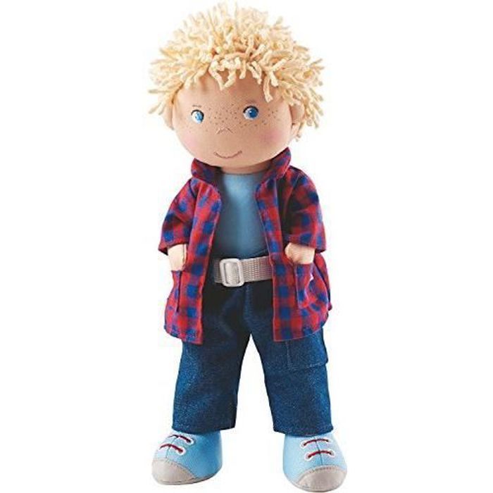 HABA - Poupée Nick en tissu - Jouet Enfant 2 ans et +