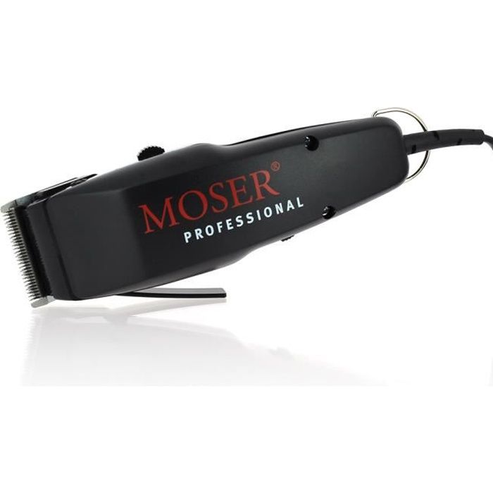 Moser Tondeuse de coupe noire 1400 Chrome Noir
