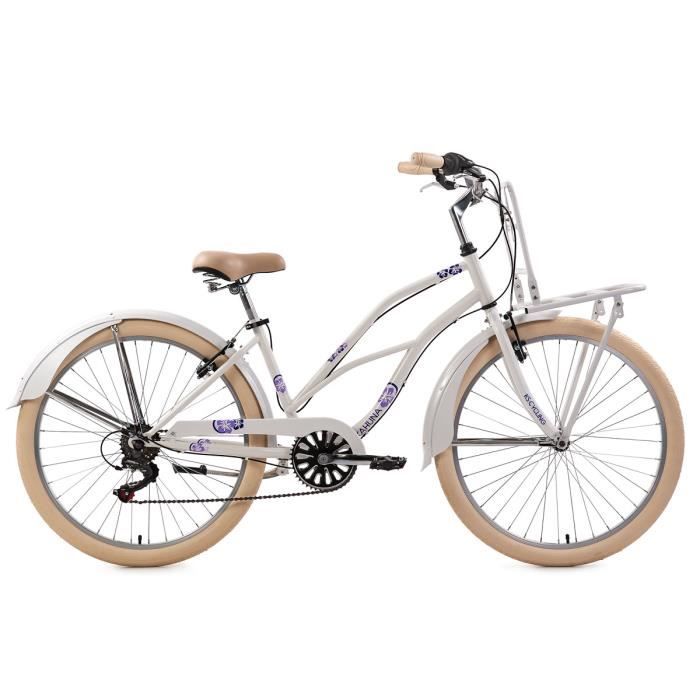 Beachcruiser Cargo 26'' Kahuna blanc KS Cycling