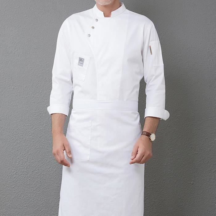 VESTE PROFESSIONNELLE Veste de cuisine unisexe 1 pièce