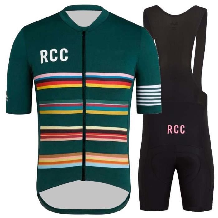2021 nouveau Combinaison cycliste Manche courte RAPHA Masculin été Maillot vélo Équipement de vélo de montagne