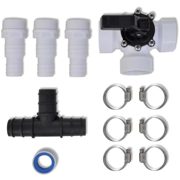 Bypass Kit Interline Chauffage Solaire Dome noir