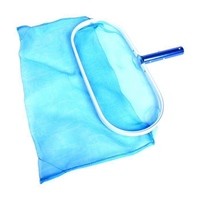 Râteau écumoire à filet pour feuilles de piscine à grande capacité pour le nettoyage des piscines Spas et fontaines