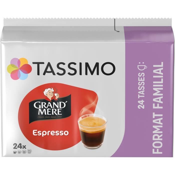 TASSIMO Café en dosettes grand-mère Expresso - x24