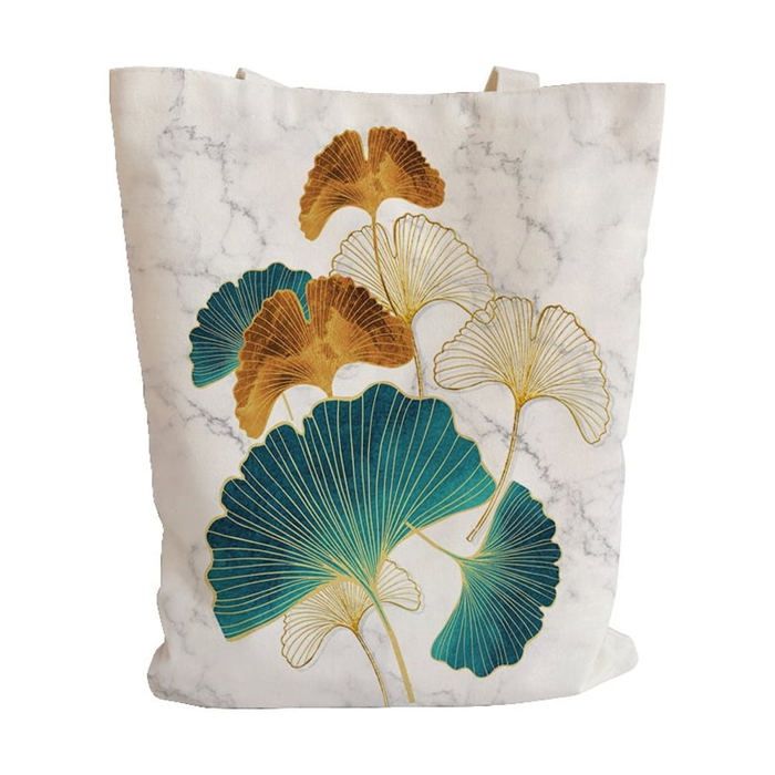 Sac Fourre-tout Femme Indien Floral - Coton Imprimé, Pêche, Réglable, Fait Main, Neuf Avec étiquettes