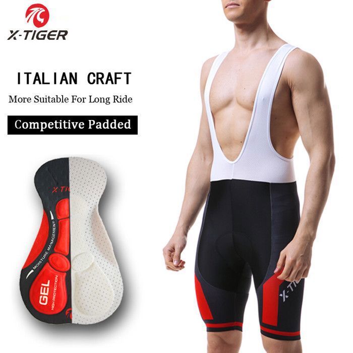 Short de cyclisme rembourré pour homme - Short de VTT