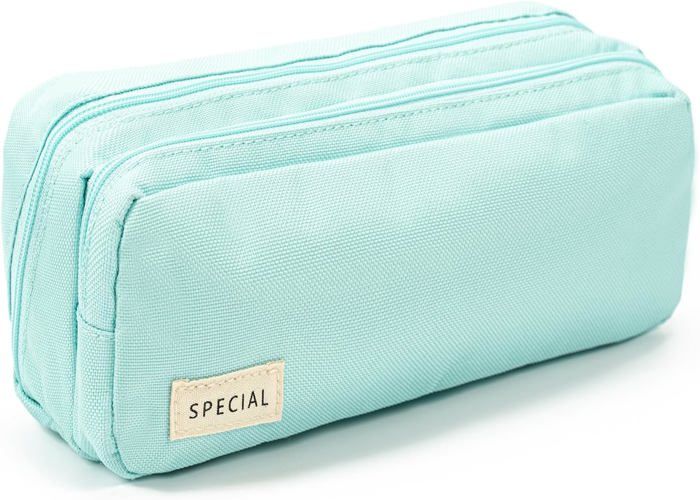 Grande Trousse Scolaire Fmeida 22x8x8,5cm - Capacité 60-90 Crayons, Imperméable Et Robuste