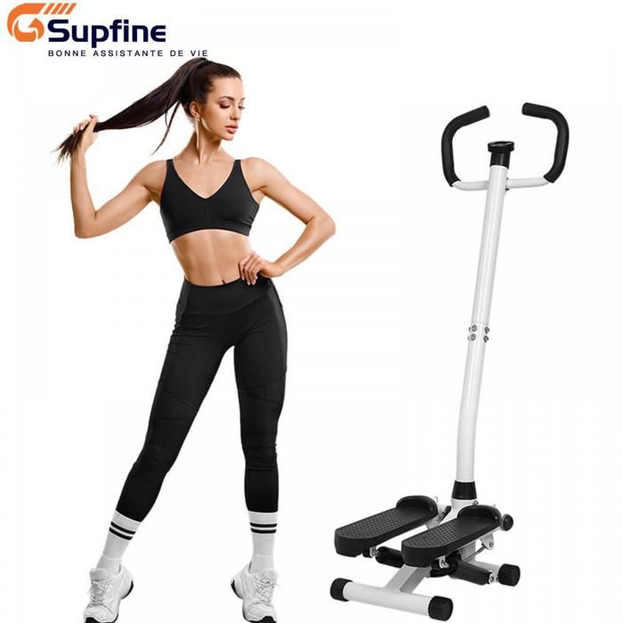 Stepper aérobique réglable (3 hauteurs) - Capacité 150kg - Dimensions