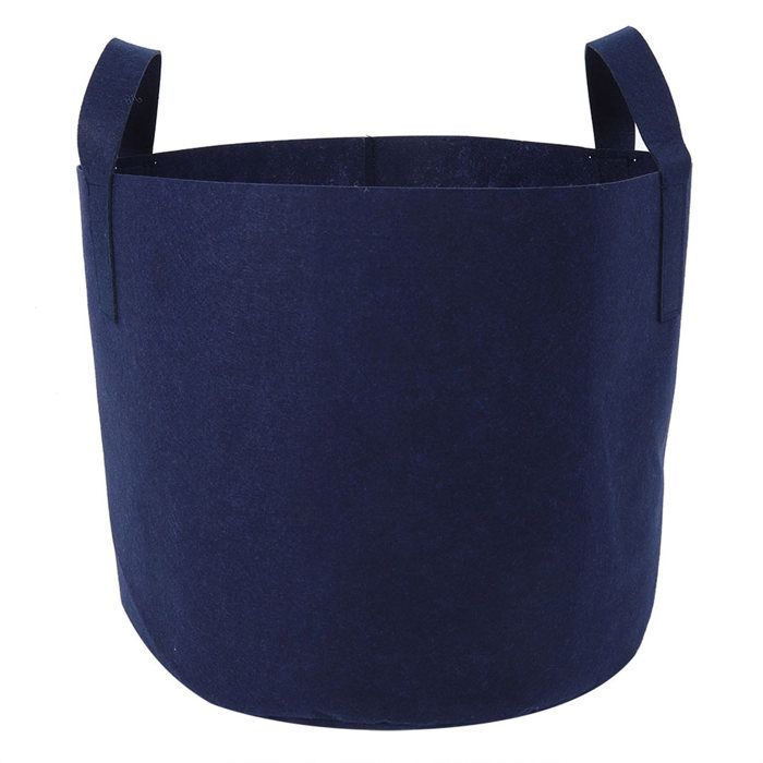 Sac De Culture En Tissu Non Tissé - 10 Litres, Avec Poignées - Pour Légumes, Fleurs, Plantes - Drainage Optimal, Réutilisable - 4