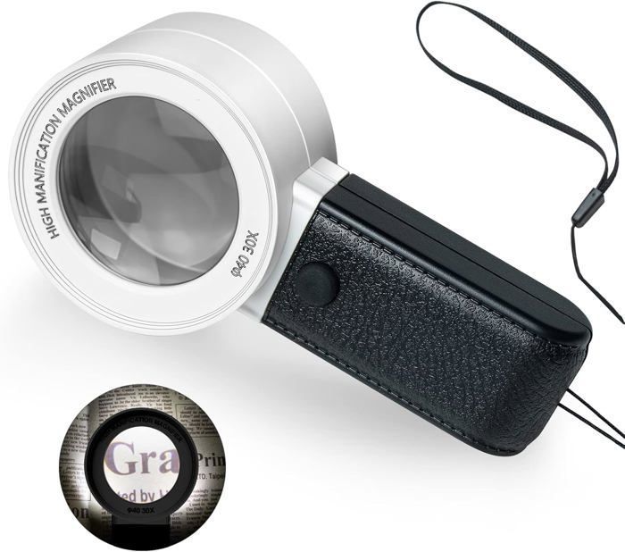 Loupe Bijoutier - Loupe Grossissante Verre 30 x 21 mm Bijoux Antiquités