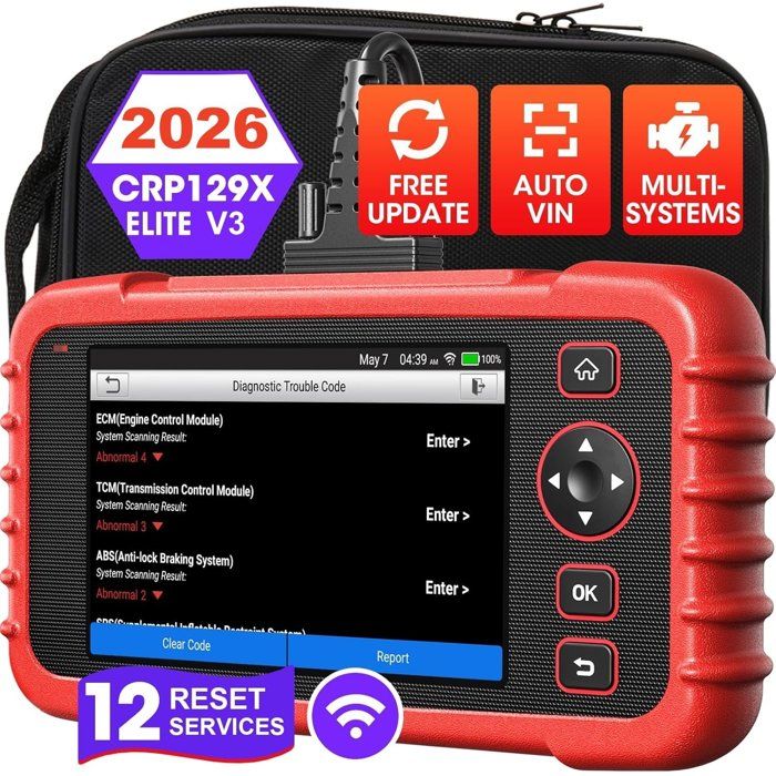 LAUNCH CRP129X V2.0 OBD2 Scanner Valise appareil Diagnostic (Version améliorée du CRP129) - Multilingue - En français