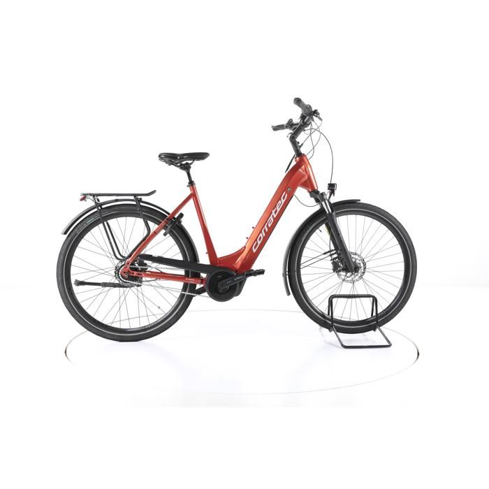 Vélo électrique - Corratec E-Power Trekking 28 - rouge - Vélo électrique de ville - Bosch 625 Wh Reconditionné - Corratec