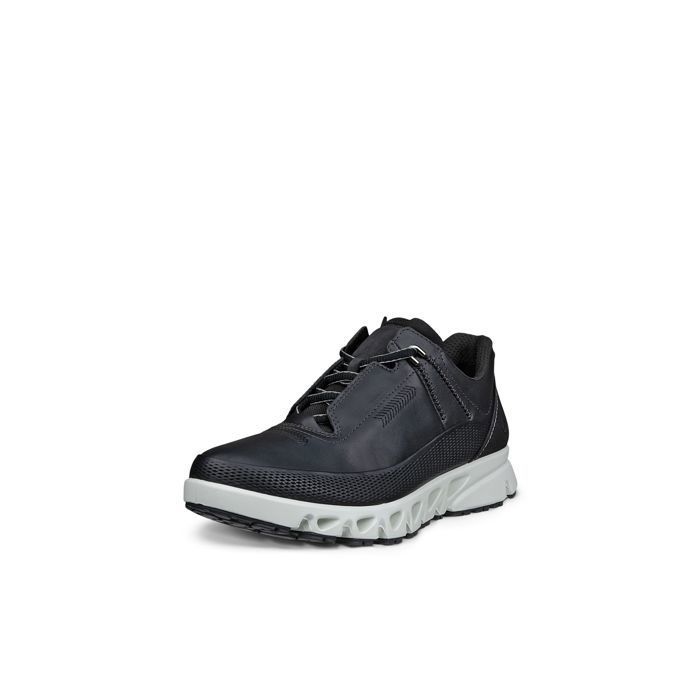 ECCO ECCO Multi-Vent — Baskets femme cuir GORE-TEX SURROUND étanches et respirantes semelle caoutchouc ECCO FLUIDFORM