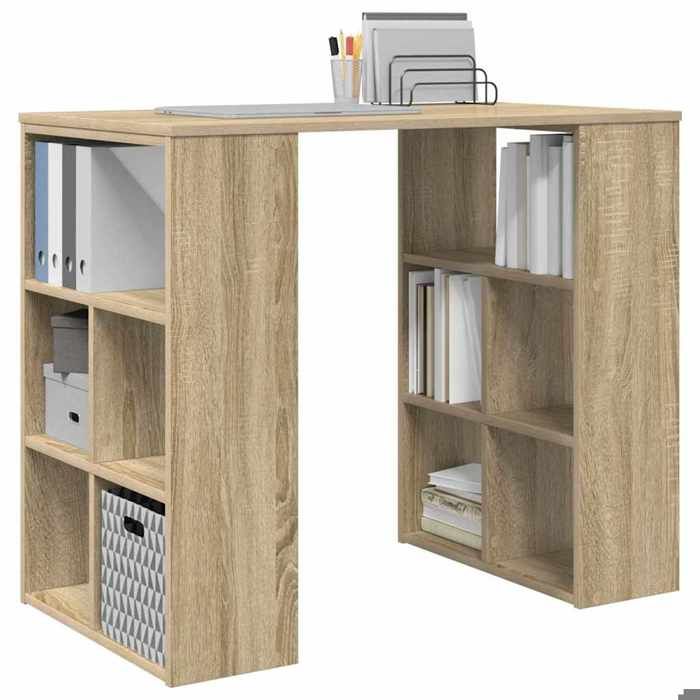 ShieldPro®Meuble ordinateur/Bureau PC - CLOUD - Cabinet de Bureau Chêne Sonoma 90x50x75 cm - Bois dingénierie 3339045