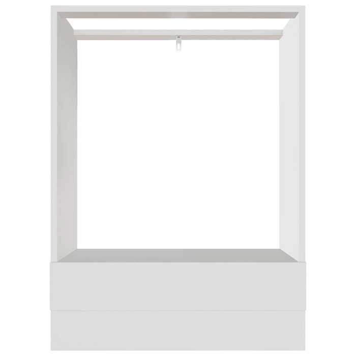 Remise 2026®Caisson de cuisine Blanc - Meuble de four Riga blanc 60 x 46 x 815 cm en - Bois dingénierie 706 5740367