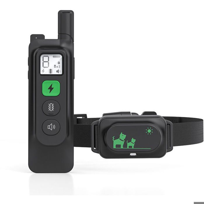 Comparer les prix de Collier de dressage pour chien - PZCC - Télécommande - Arrêt automatique des aboiements - Collier à chocs électriques