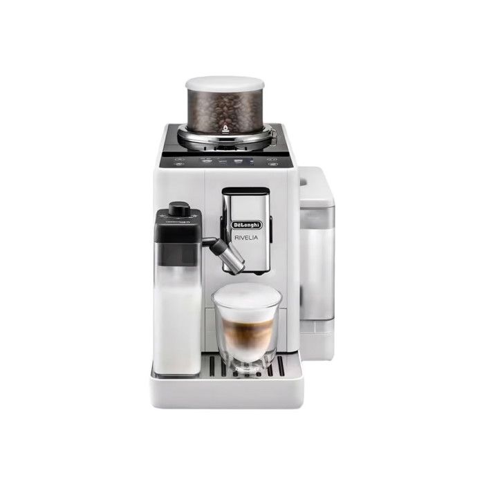 Machine à café à grain DeLonghi Rivelia EXAM 440.55.W - blanche