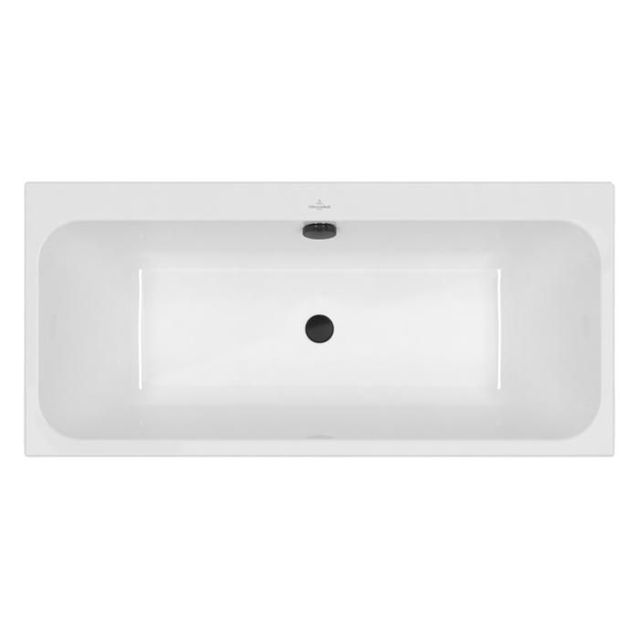 Baignoire droite 170 x 70 VILLEROY & BOCH Architectura + Vidage de baignoire WIRQUIN - vue 2