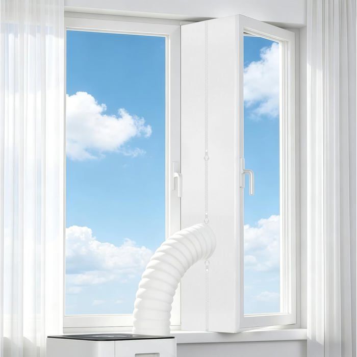400 Cm Kit Calfeutrage Climatiseur Joint De Fenêtre Pour Climatiseur Joint De Fenetre Pour Climatiseur Mobile Anti-Moustiq[F182]