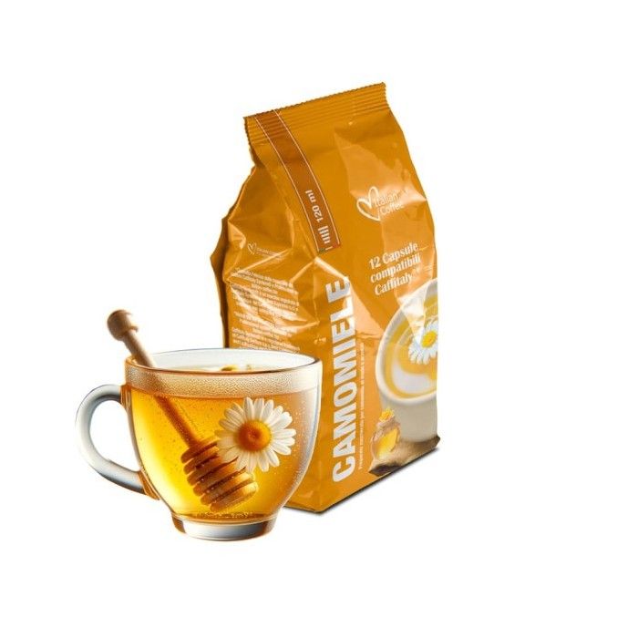 Camomille Miel Orange 96 capsules compatibles Caffitaly/Tchibo/Cafissimo - La Capsuleria