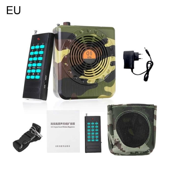 Chasse Oiseau appelant électronique haut-parleur MP3 LCD écran portable