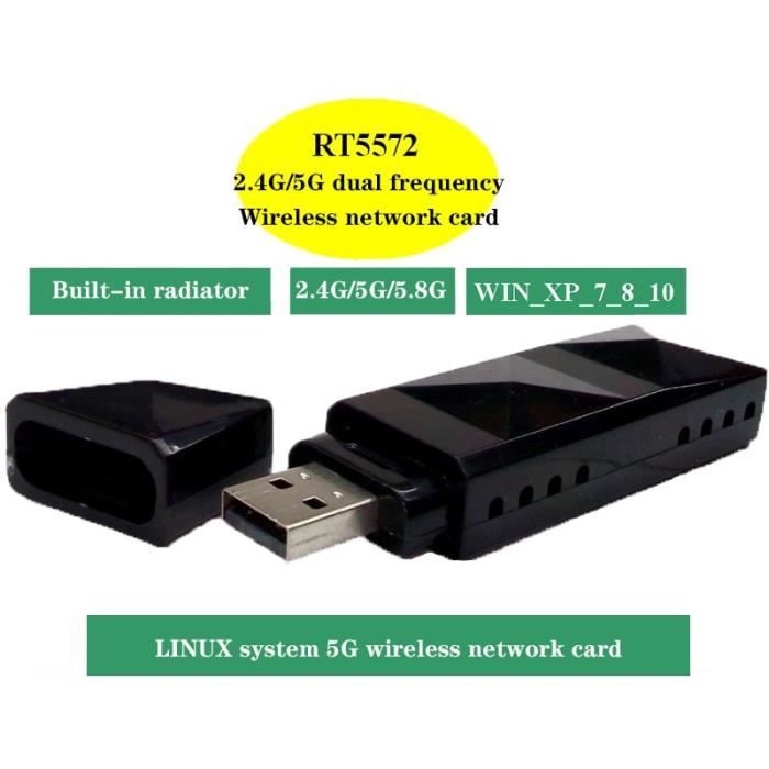 Antenne WiFi Intégrée Double Bande 2.4G/5G - IPEX1, Améliore La Réception Sans Fil