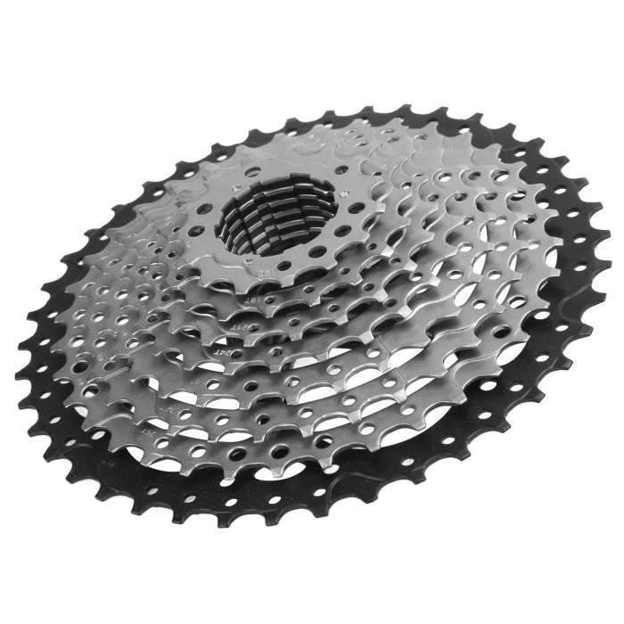 Roue Libre Vélo 6 à 10 Vitesses - Pignons 11T à 36T - Acier Haute Résistance - Pour VTT, Vélo Ville, Pliant, Fat Bike