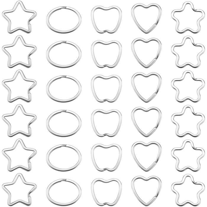 Owner 72825 Lot de 10 anneaux fendus P-25 Ultra Wire #10 168 kg/283,5 kg