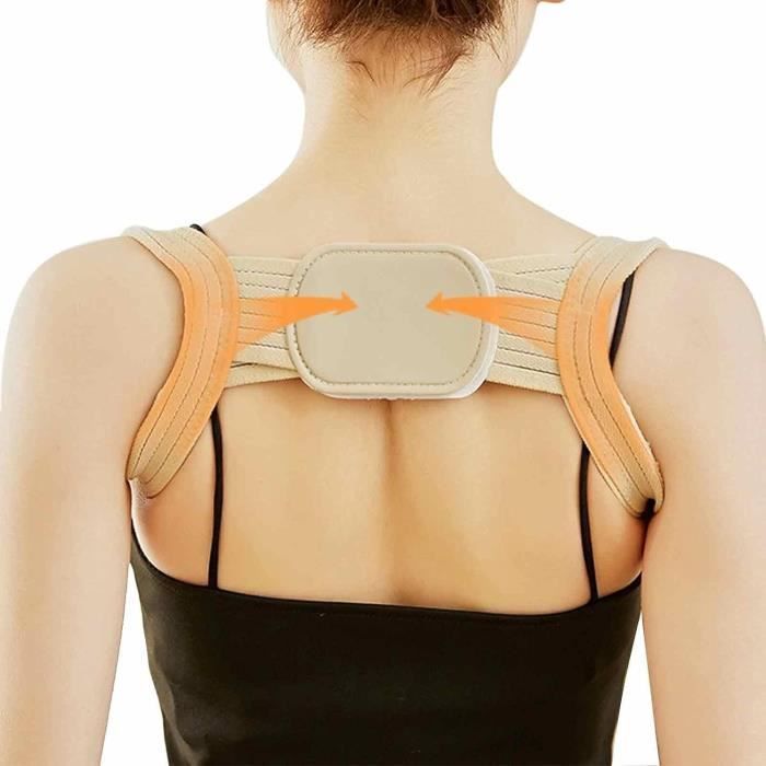 Ceinture De Posture Dorsale Orthese Respirante Pour Le Haut Du Dos Correcteur De Posture Pour Hommes Et Femmes Soutien x6876 Cdiscount Sport