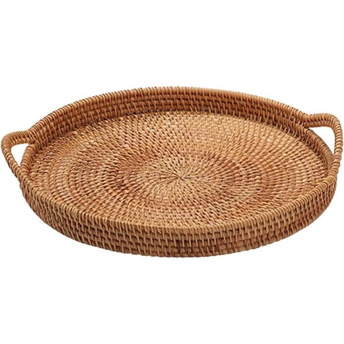 Creative Co-op Panier d'escalier en rotin naturel Creative Co-op Panier d'escalier en rotin naturel