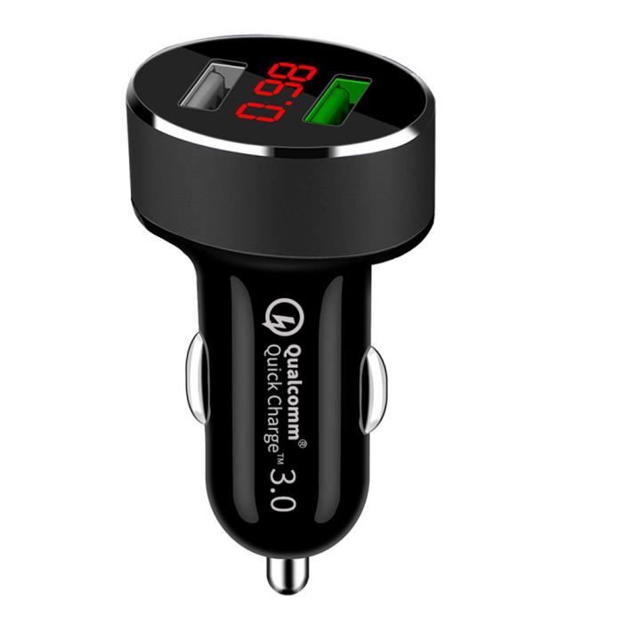 Chargeur Voiture Rapide 48W Double Port USB-C/USB-A - Compatible Doro Et Smartphones, Neuf