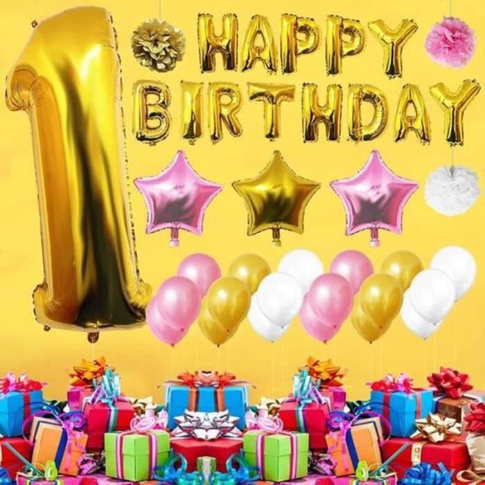 Kit De Decorations Pour Fetes D Anniversaire Droles Joyeux