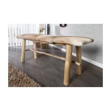 Banc De Salon Cuisine Interieur Pas Cher En Peau De Chevre Batra Achat Vente Banc Marron Soldes Sur Cdiscount Des Le 20 Janvier Cdiscount