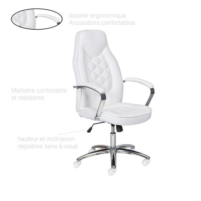 Fauteuil Bureau Chaise Bureau Fauteuil Bureau Confort Fauteuil De Bureau Roulette Fauteuil Inclinable Fauteuil Bureau Confortable Achat Vente Chaise Metal Soldes Sur Cdiscount Des Le 20 Janvier Cdiscount
