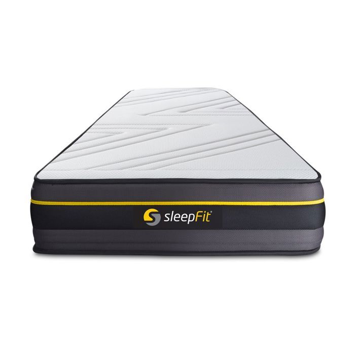 Matelas 90x190 Active - Mousse &agrave; m&eacute;moire - 24 cm - Ferme